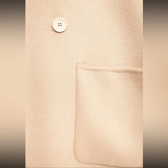 Zara Double breasted coat - BNWOT - S - Picture 9 of 14